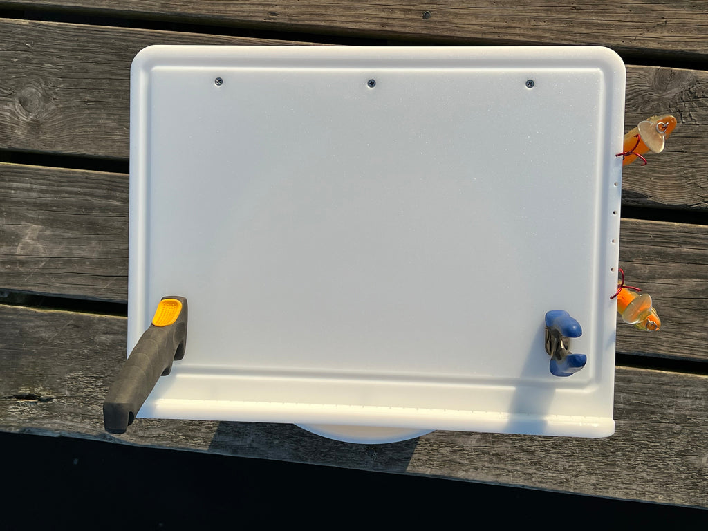 Made in the USA | Premium Single Bucket Raised 18" Fillet Table and Cutting Board