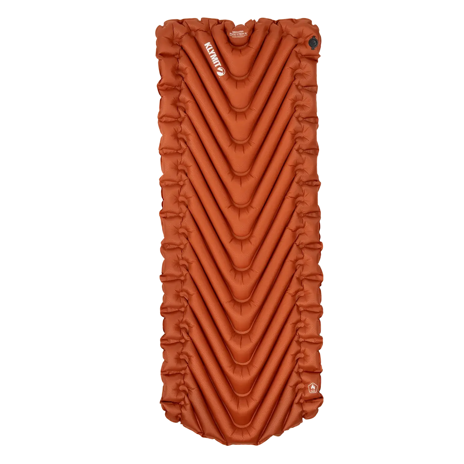 Klymit Insulated Static V PEAK Sleeping Pads XL - Red Rock