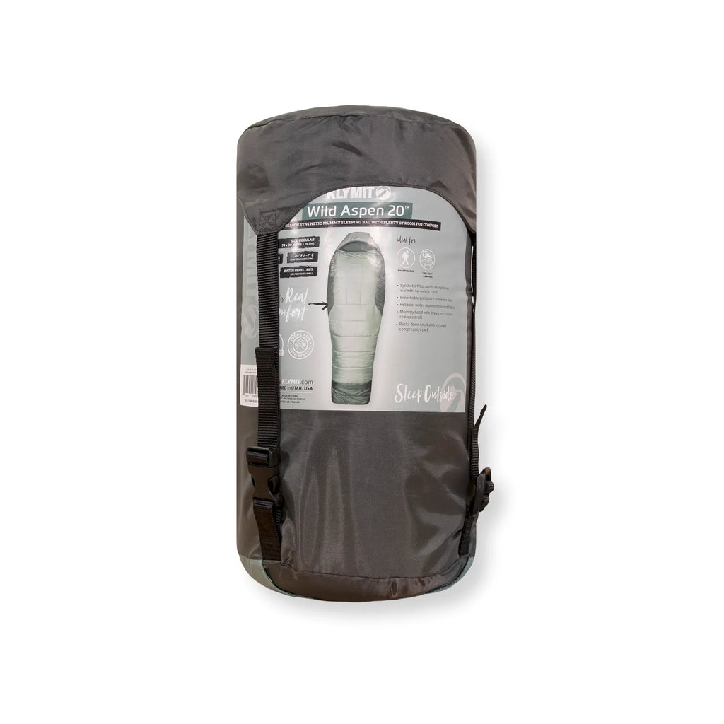 Kylmit Wild Aspen 20 Sleeping Bags Large - Chinois Green