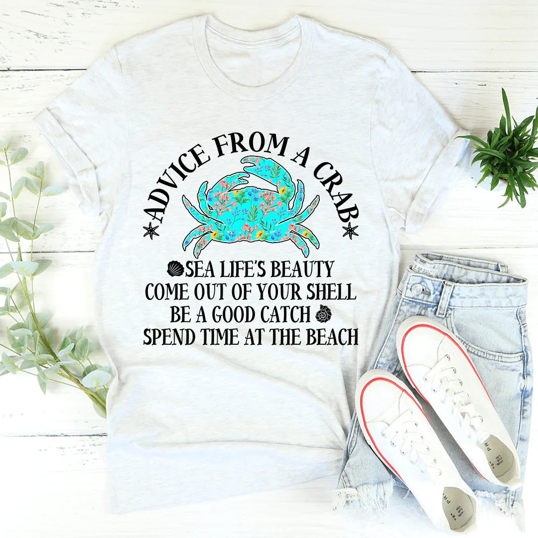 Advice From A Crab Tee