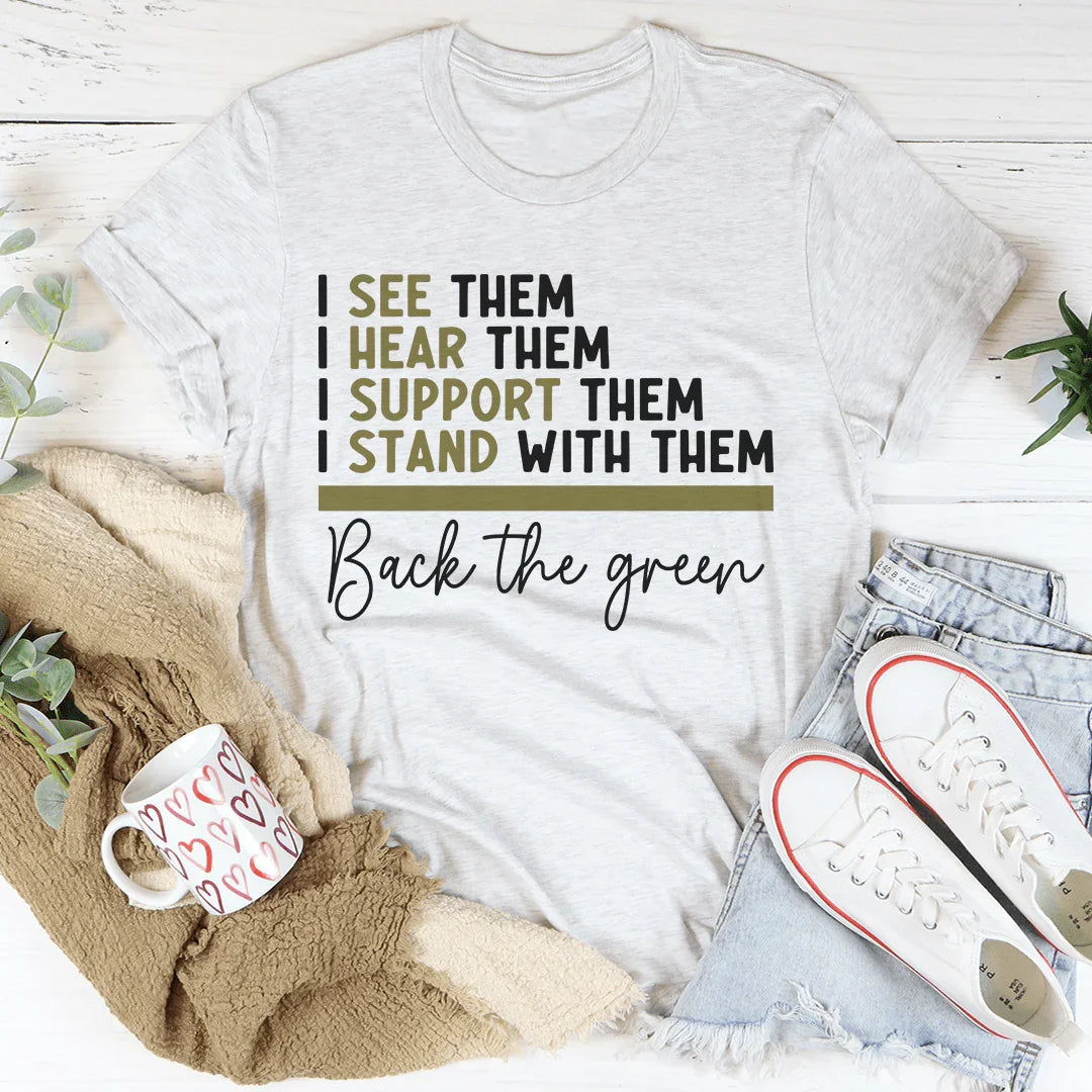 Back The Green Tee