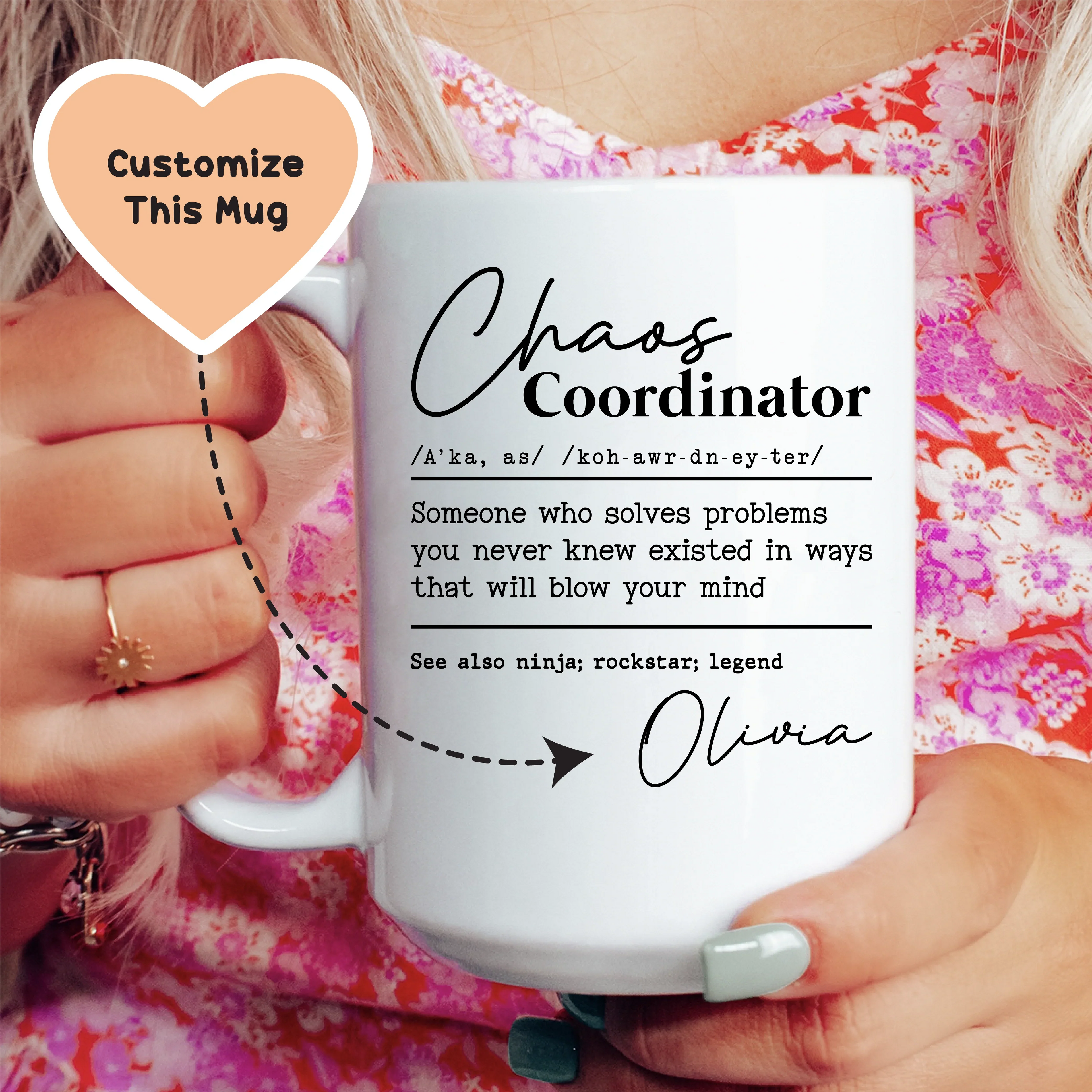 Chaos Coordinator Custom Mug