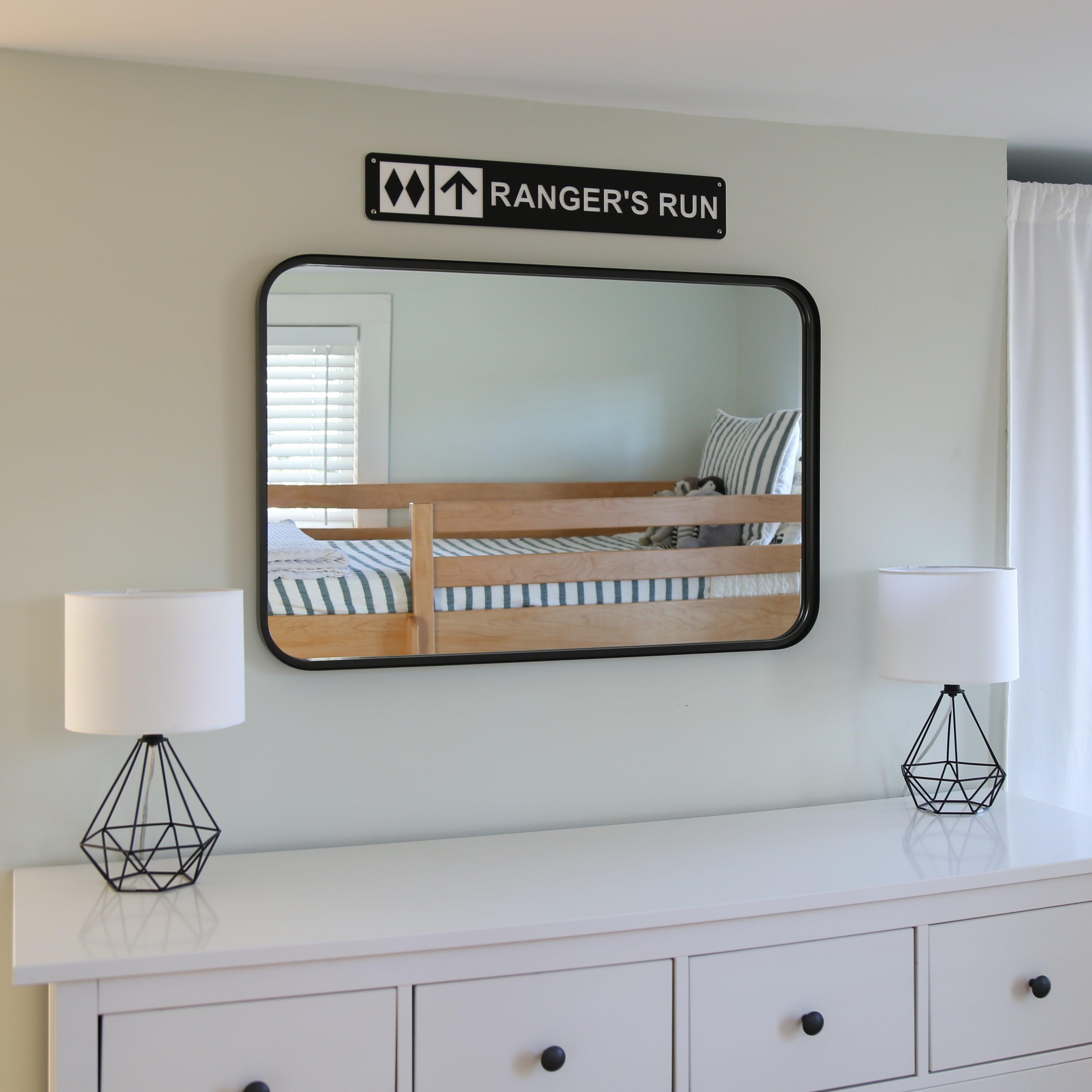 Trailhead Personalized or Custom Sign - indoor/outdoor  - 24 x 4 Inches