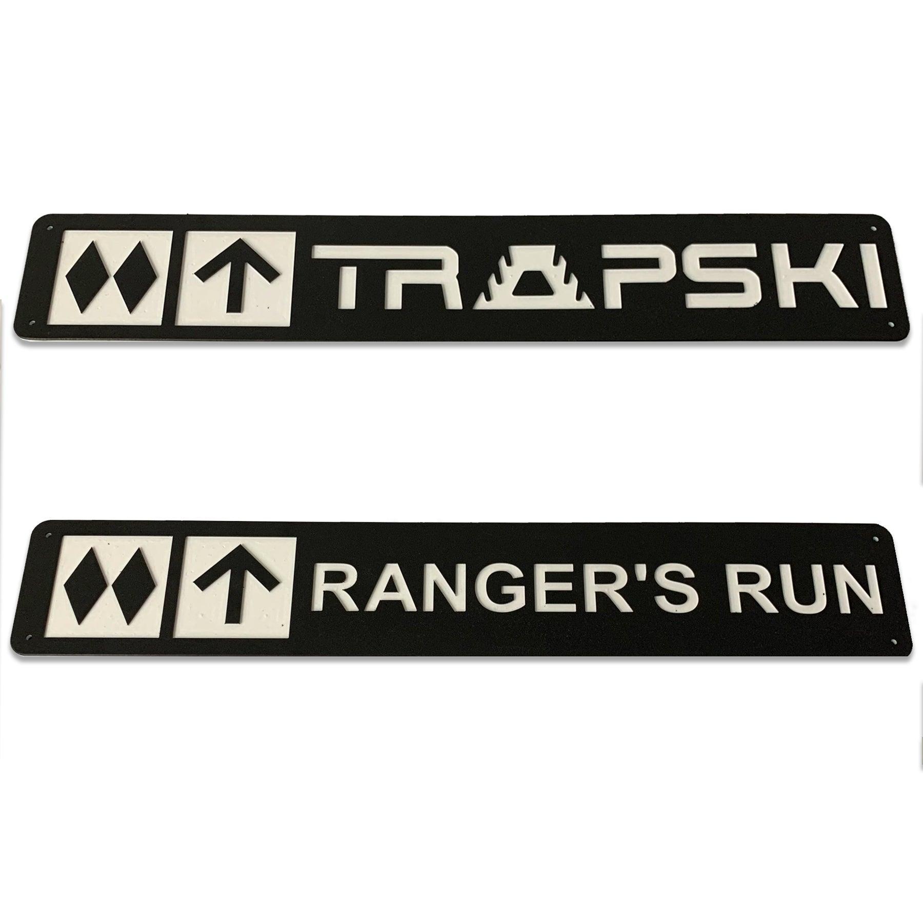 Trailhead Personalized or Custom Sign - indoor/outdoor  - 24 x 4 Inches