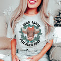 Dear Santa Just Send Cows Tee