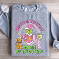 Grinchy On The Inside Bougie On The Outside Sweatshirt
