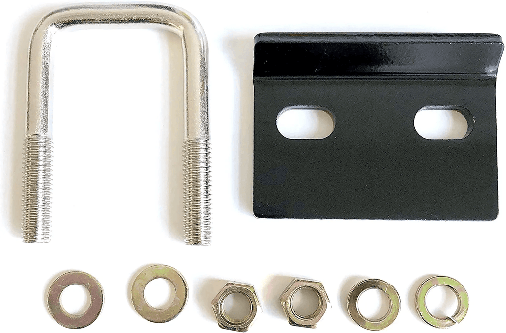 Hitch Mount Stabilizer for 1.25" to 2" Hitch Receivers, Black