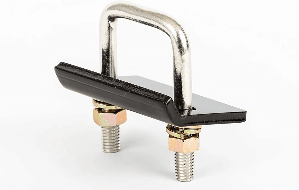 Hitch Mount Stabilizer for 1.25" to 2" Hitch Receivers, Black