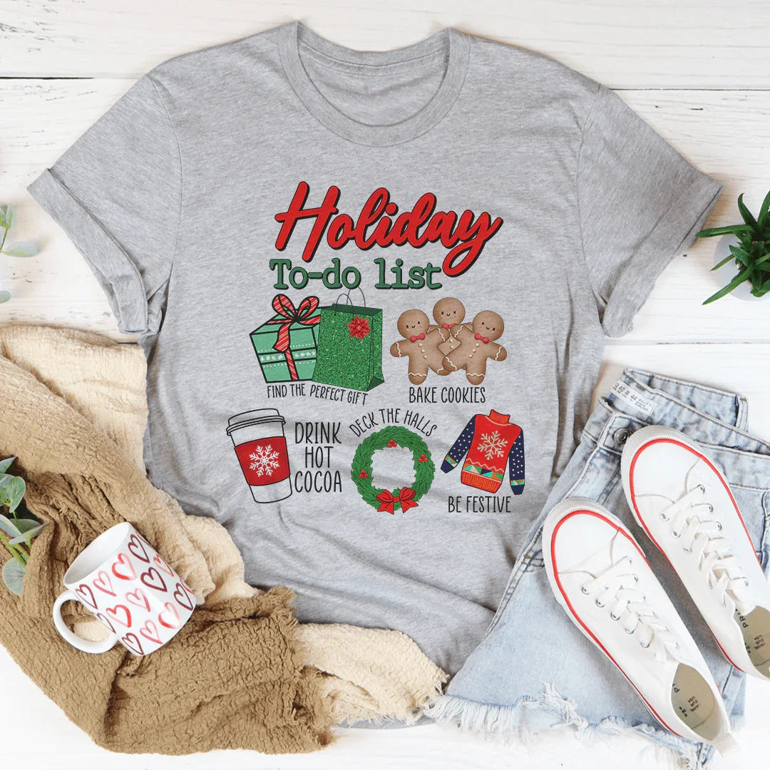 Holiday To Do List