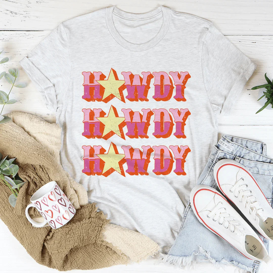 Howdy Western Tee