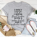 I Don't Curse Tee