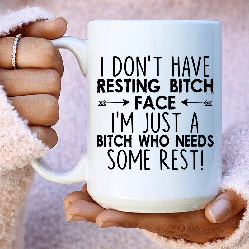 I Need Some Rest Ceramic Mug 15 oz