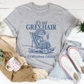 It's Not Grey Hair It's Wisdom Glitter Tee