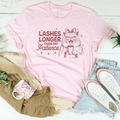 Lashes Longer Than My Patience Tee