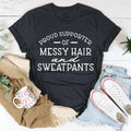 Messy Hair & Sweatpants Tee