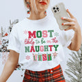 Most Likely To Be On The Naughty List Tee