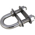 Sea-Dog Bow Eye - Machined 304 Stainless Steel - 3/8" x 3-1/2"