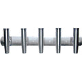 Tigress 5 Rod Aluminum Transom Mount Rod Holder - 35"