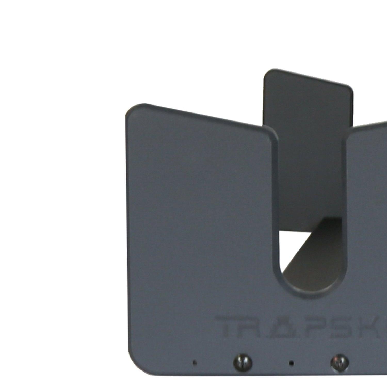 TRAPSKI Traveler Rack for Dual/Double Ski Travel Bags | Rack Insert is for Skis Only | High Quality Marine Grade HDPE Plastic | Slot Inserts & Strap Included | Made in the USA