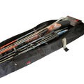 TRAPSKI Traveler Rack for Dual/Double Ski Travel Bags | Rack Insert is for Skis Only | High Quality Marine Grade HDPE Plastic | Slot Inserts & Strap Included | Made in the USA