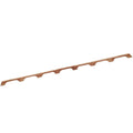 Whitecap Teak Handrail - 7 Loops - 73"L